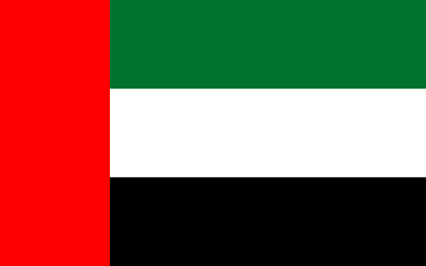 Flag of United Arab Emirates 